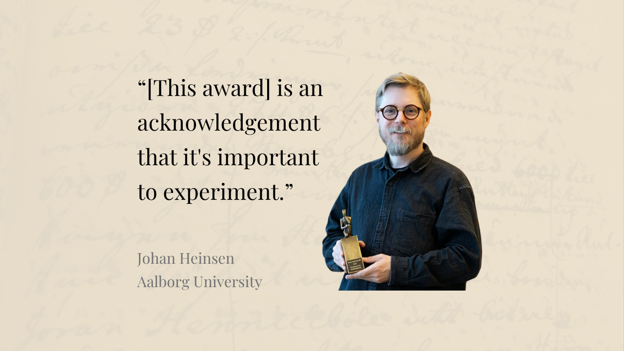 Enevældens Nyheder Online: An award-winning project to create digital versions of historical newspapers