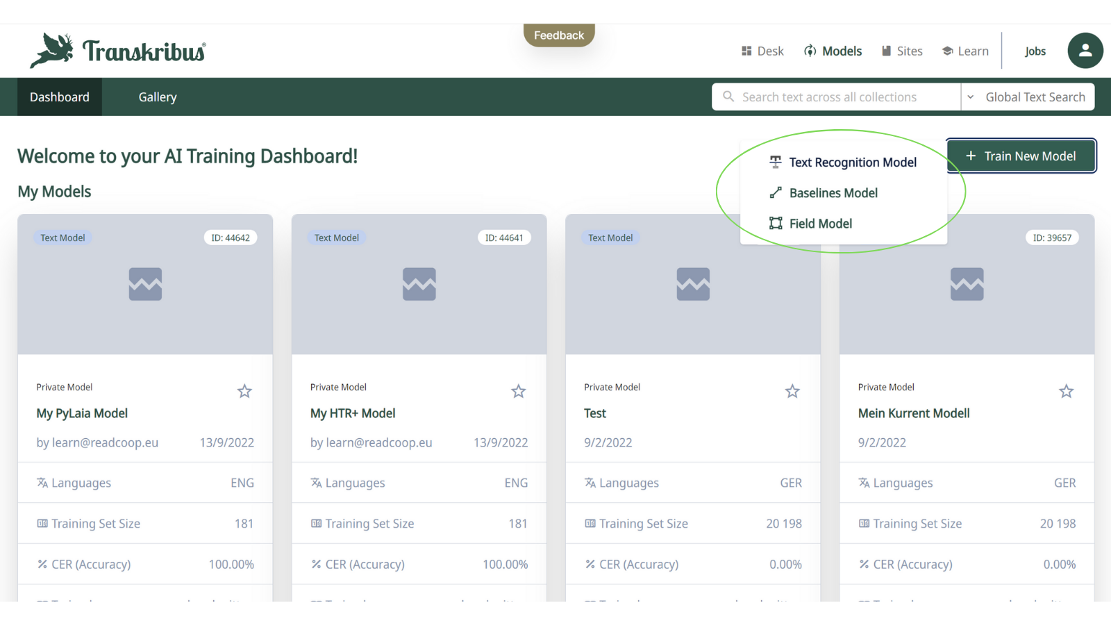 Introducing the new Transkribus web app | Transkribus Blog