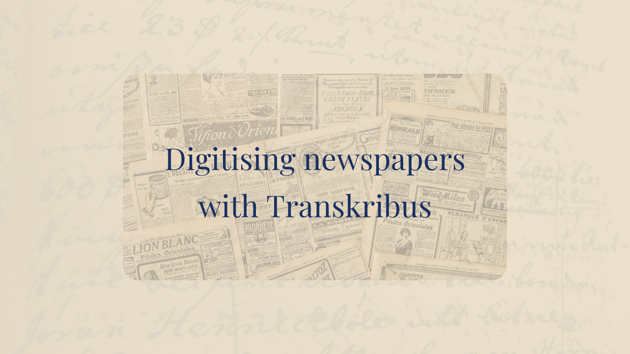 + Conference at Archives Nationales | Transkribus Blog