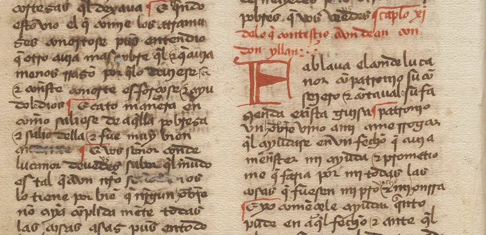 15th Century Spanish Gothic Hybrid Script (model B)